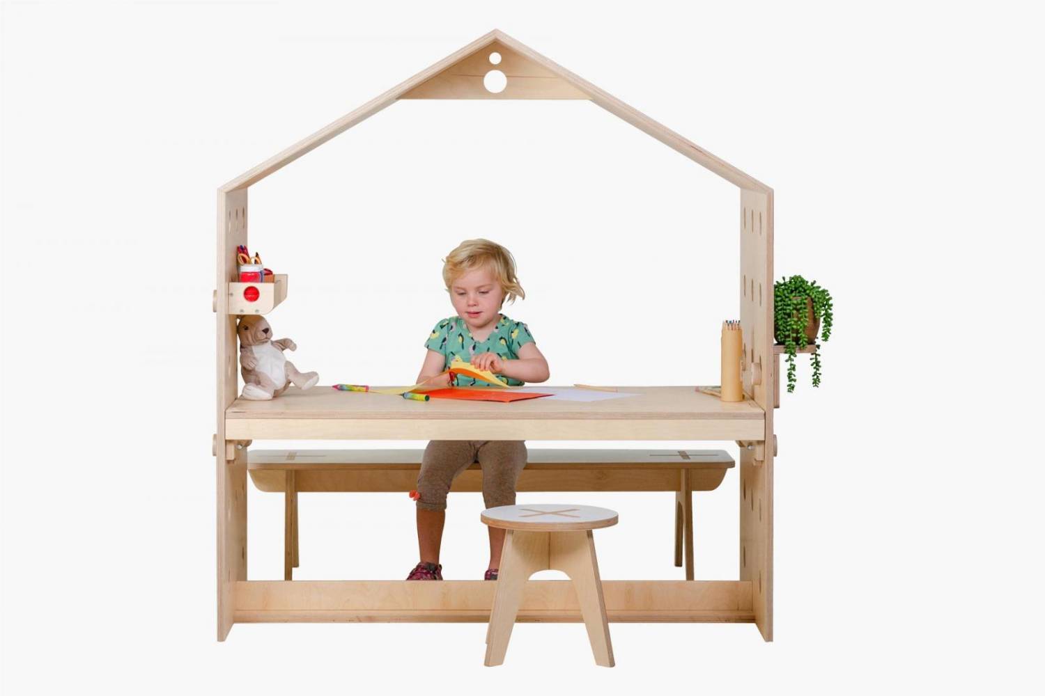 Wooden multi nook for schools