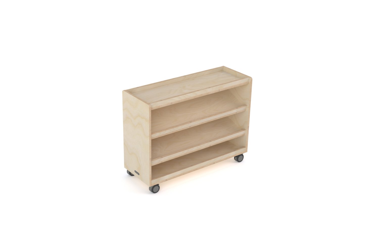 NaturalSpace Puzzle Book Shelf Birch