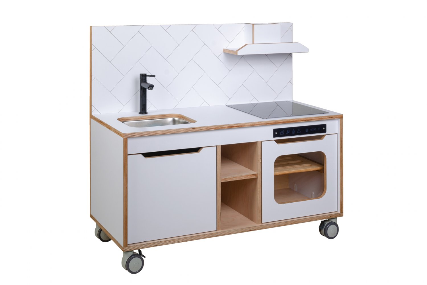 Wooden Plywood Kitchen for early learning
