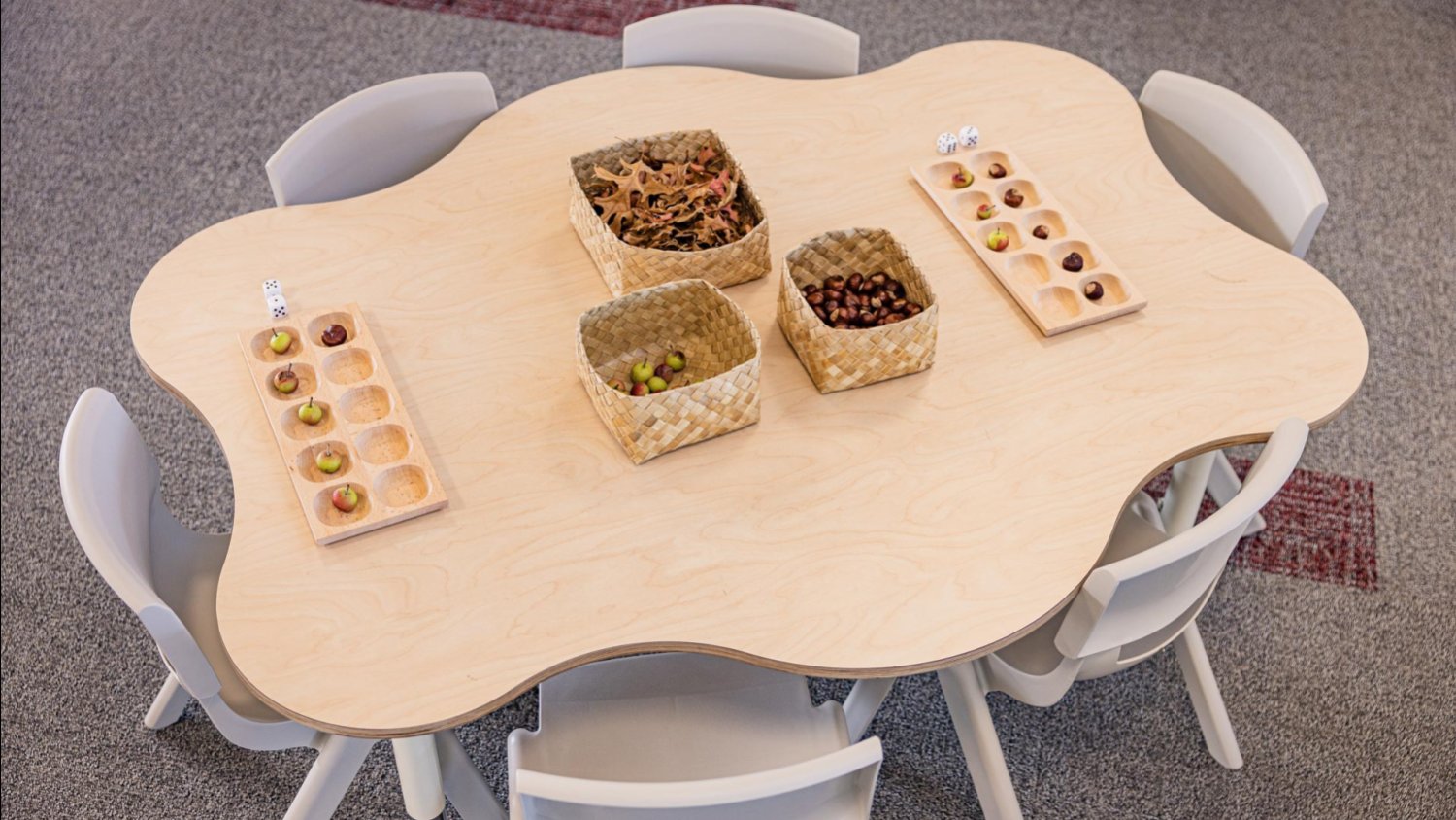 natural inspired school table